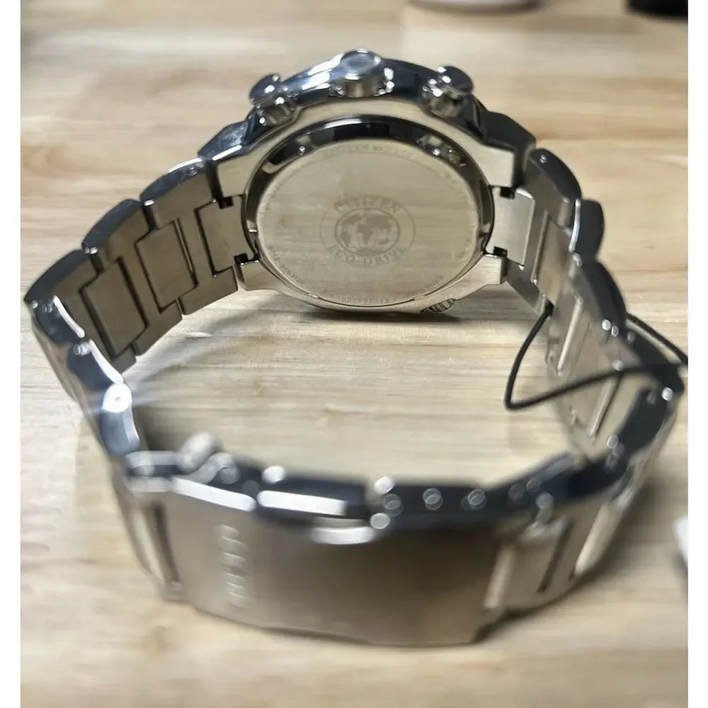 Citizen Eco-Drive Chronograph Men’s Stainless Steel Watch